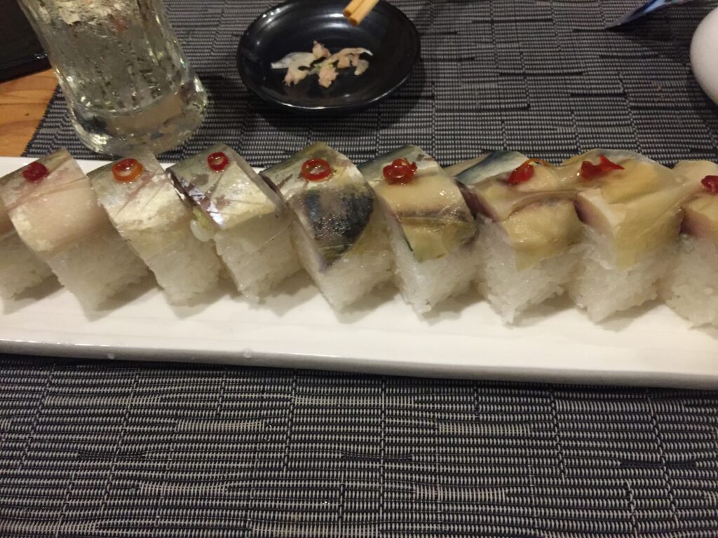 熊本　鯖寿司